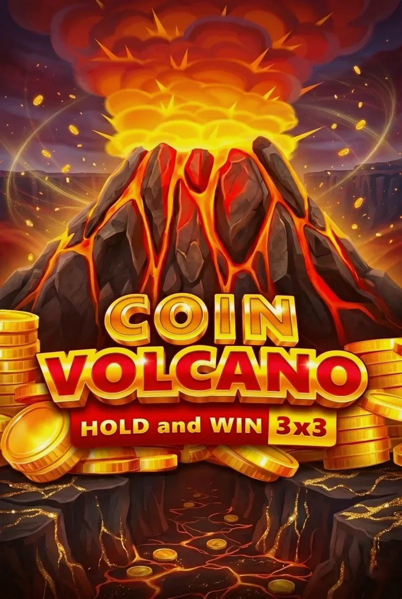 Coin volcano hold and win 3x3