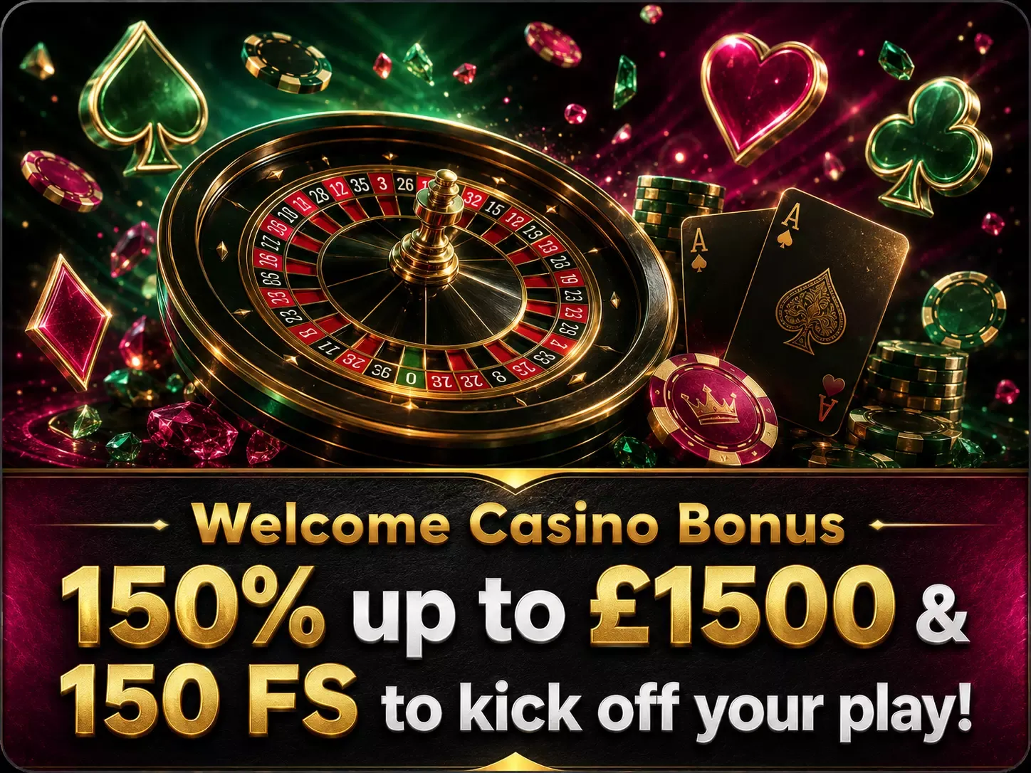 Welcome bonus casino